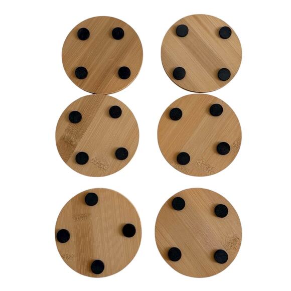 Bamboo Coasters Set of 6 Funny Quotes Schitt’s Creek - Picture 2 of 3